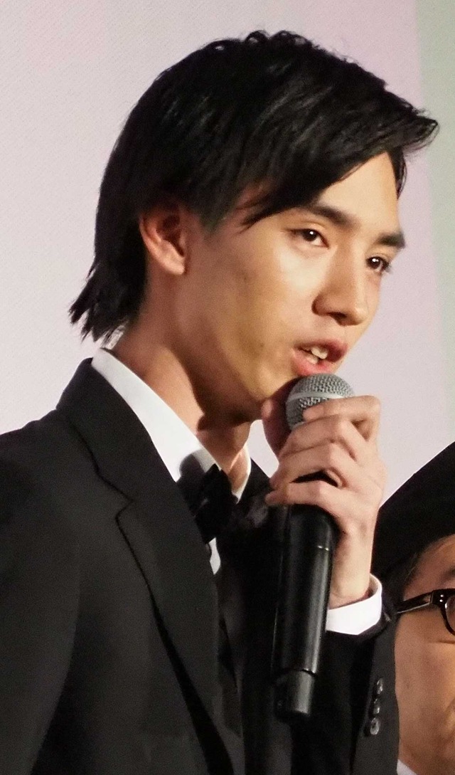 清水尋也／『パラレルワールド・ラブストーリー』完成披露試写会