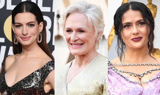 アン・ハサウェイ＆グレン・クローズ＆サルマ・ハエック-(C) Getty Images