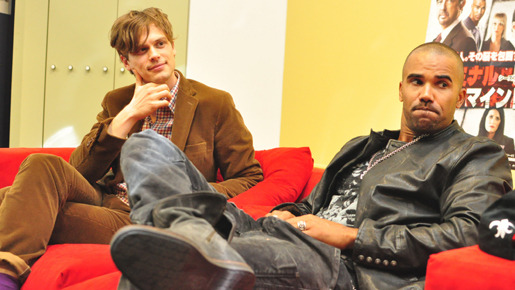 「クリミナル・マインド／FBI vs.異常犯罪」マシュー・グレイ・ギュブラー＆シェマー・ムーア　photo：Naoki Kurozu