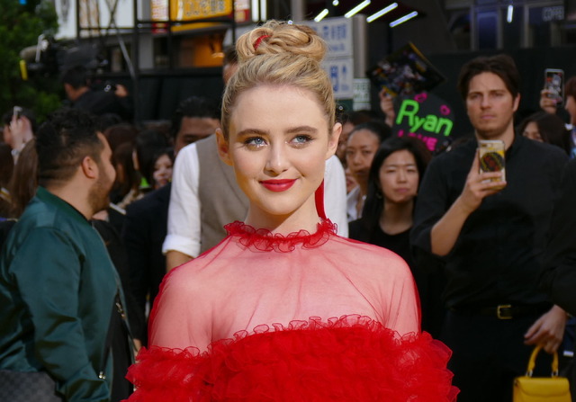 映画『名探偵ピカチュウ』ワールドプレミア“稲妻”イエローカーペットキャスリン・ニュートン