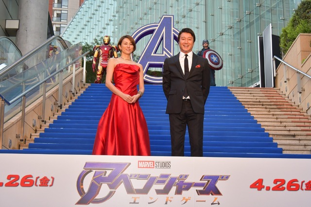 『アベンジャーズ／エンドゲーム』カーペットイベント（C）Marvel Studios 2019