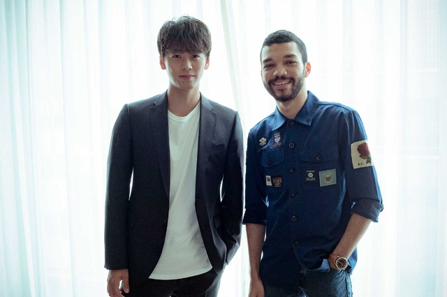 竹内涼真×ジャスティス・スミス『名探偵ピカチュウ』／photo：You Ishii