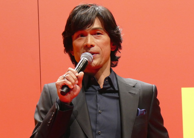 江口洋介　劇場版『コンフィデンスマンJP』完成披露試写会