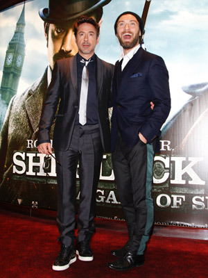 『シャーロック・ホームズ　シャドウ ゲーム』　ロバート・ダウニーJr.＆ジュード・ロウ