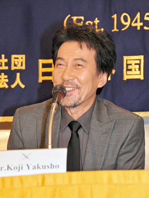 『聯合艦隊司令長官 山本五十六 −太平洋戦争70年目の真実−』記者会見にて