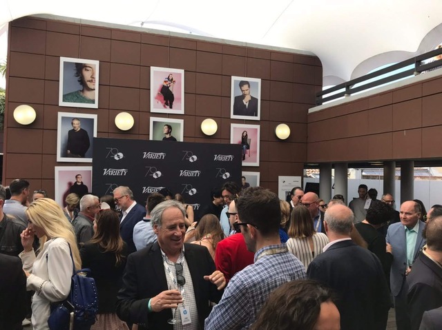 映画雑誌VARIETYのパーティー