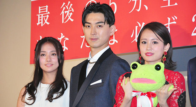 木村文乃＆松田翔太＆前田敦子／『イニシエーション・ラブ』初日舞台挨拶