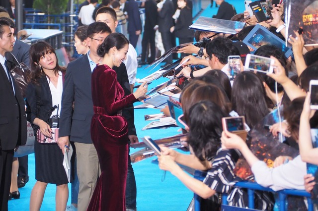 『ゴジラ キング・オブ・モンスターズ』ゴジラカーペットイベント