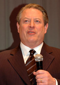 元アメリカ副大統領アル・ゴア来日！『不都合な真実』ジャパンプレミア　　サブ２