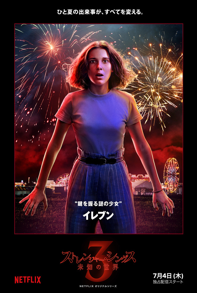 Netflixオリジナルシリーズ「ストレンジャー・シングス 未知の世界」シーズン1～2：独占配信中、シーズン3：7月4日より独占配信開始