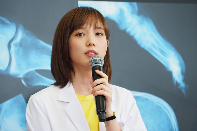 本田翼/「ラジエーションハウス~放射線科の診断レポート~」会見