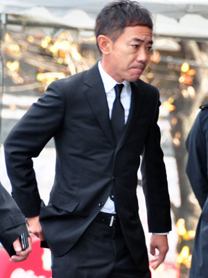 12月24日、森田芳光監督の葬儀・告別式にて