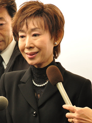 12月24日、森田芳光監督の葬儀・告別式にて