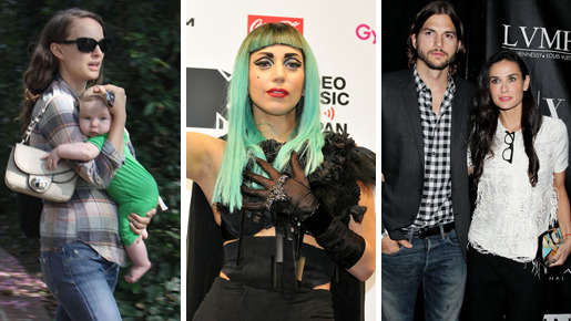 2011年を沸かせたセレブたち　-(C)Startraks/AFLO -(C)Barcroft Media/AFLO -(C)AFLO