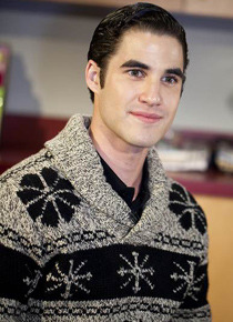 「glee／グリー」ブレイン役ダレン・クリス　-(C)  KAORI SUZUKI