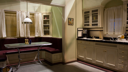 シュースター先生の自宅セット　-(C) KAORI SUZUKI