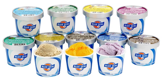 ブルーシール カップアイス340円