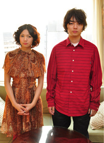 『ヒミズ』染谷将太＆二階堂ふみ　photo：Naoki Kurozu