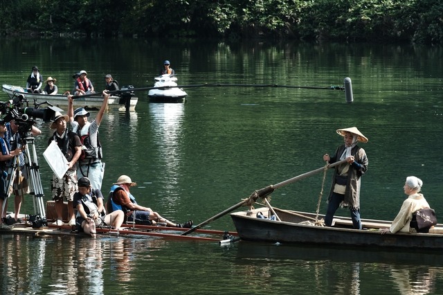 『ある船頭の話』メイキング(c) 2019「ある船頭の話」製作委員会