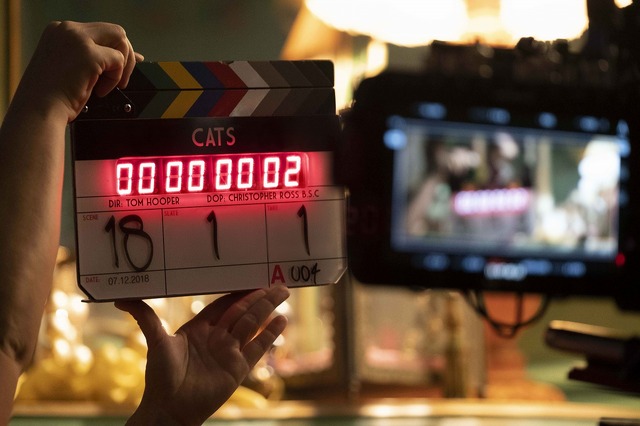 『キャッツ』メイキング（C） 2019 Universal Pictures. All Rights Reserved.　