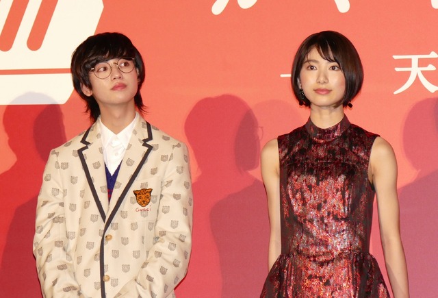 ゆうたろう、池間夏海『かぐや様は告らせたい～天才たちの恋愛頭脳戦～』完成披露試写会