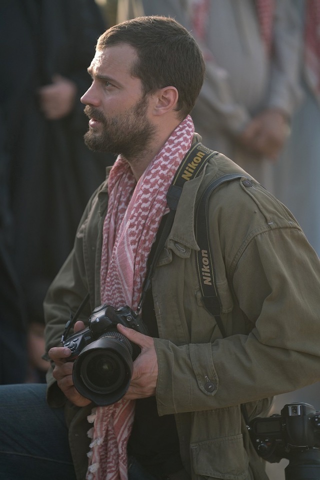 ジェイミー・ドーナン『プライベート・ウォー』　（C）2018 APW Film, LLC. ALL RIGHTS RESERVED