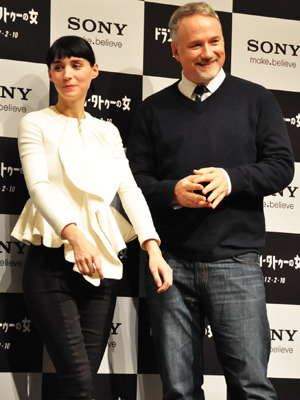 『ドラゴン・タトゥーの女』来日会見