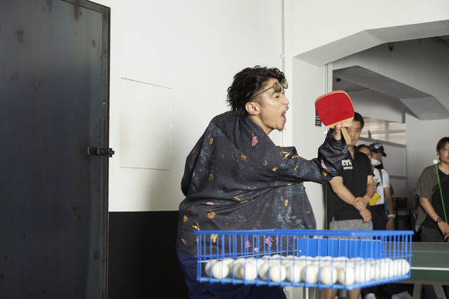 「卓球」篇メイキング