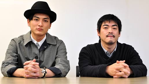 『キツツキと雨』　高良健吾×沖田修一監督　photo：Naoki Kurozu