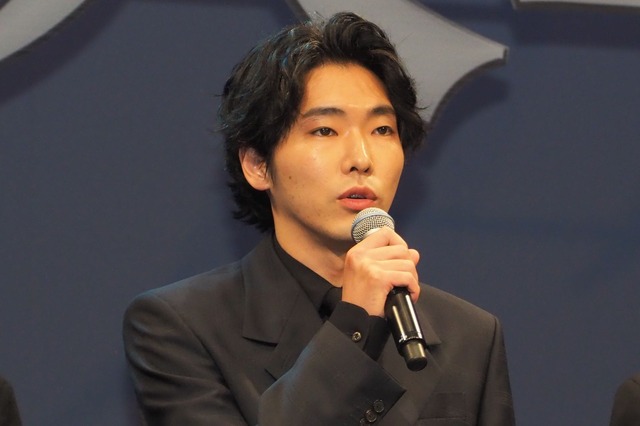 柄本佑/映画『アルキメデスの大戦』完成披露試写会