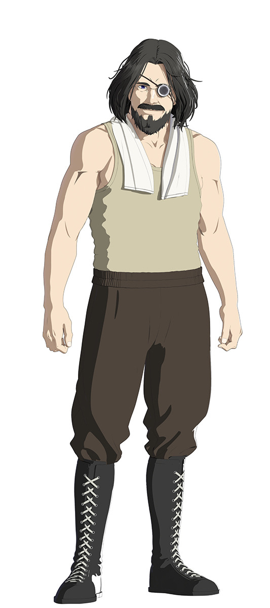 ザックス・クロムウェル（諏訪部 順一）　Netflixオリジナルアニメ「Levius」(c)中田春彌／集英社　ポリゴン・ピクチュアズ