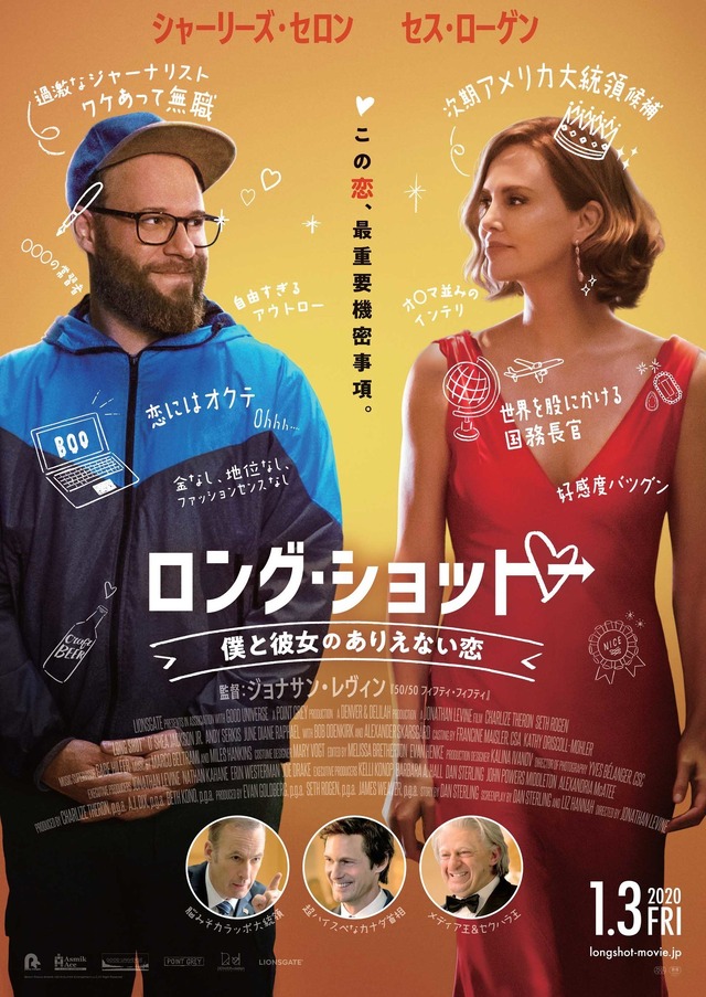 『ロング・ショット 僕と彼女のありえない恋』 (C) 2019 Flarsky Productions, LLC. All Rights Reserved