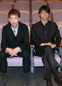 『セイジ−陸の魚−』西島秀俊×森山未來　photo：Ryo Uchida