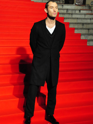 『シャーロック・ホームズ　シャドウ ゲーム』ジュード・ロウ来日レッド・カーペットイベント