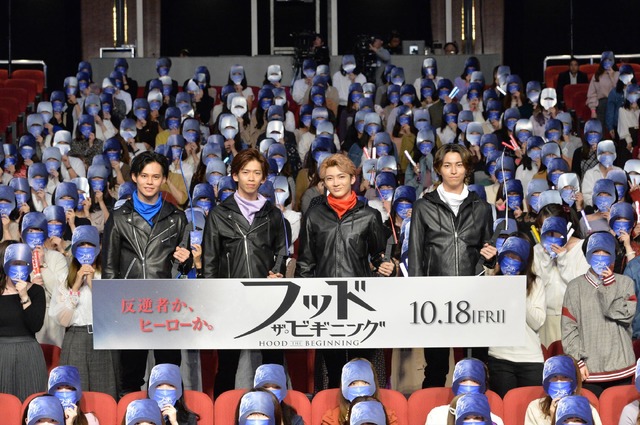 『フッド：ザ・ビギニング』ジャパンプレミア（C） 2018 Summit Entertainment, LLC. All Rights Reserved.