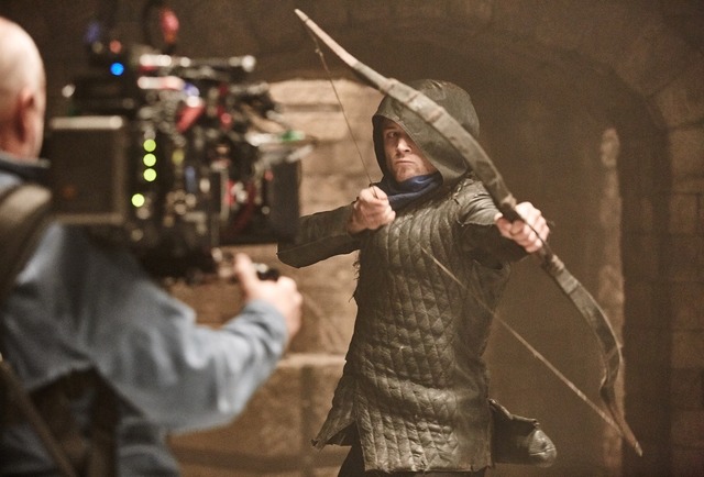 『フッド：ザ・ビギニング』メイキング（C） 2018 Summit Entertainment, LLC. All Rights Reserved.