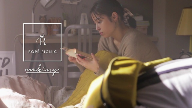 「かわいいにまっすぐ。ロペピクニック×タッチ」メイキング　（C）あだち充／小学館