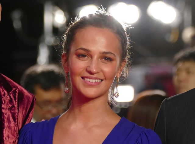 第32回東京国際映画祭オープニングセレモニー　アリシア・ヴィキャンデル