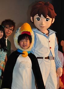 『映画ドラえもん　のび太と奇跡の島 〜アニマル アドベンチャー〜』初日舞台挨拶にて