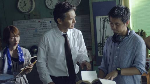 『外事警察 その男に騙されるな』撮影現場より