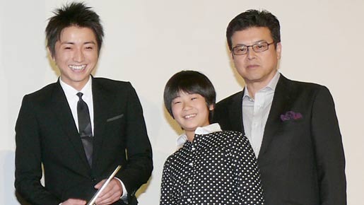 『おかえり、はやぶさ』初日舞台挨拶にて