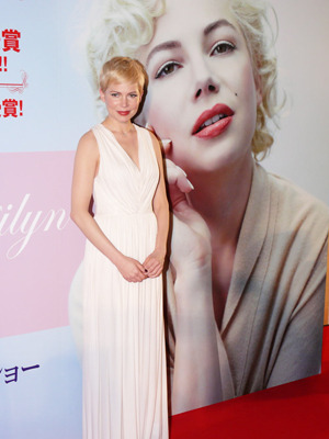 『マリリン　7日間の恋』ミシェル・ウィリアムズ来日＠ジャパンプレミア