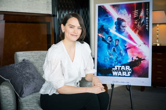 デイジー・リドリー『スター・ウォーズ/スカイウォーカーの夜明け』/photo:堤博之