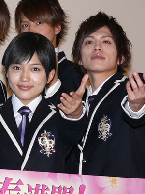 映画『桜蘭高校ホスト部』公開初日舞台挨拶にて