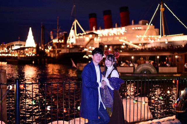 ロマンティック過多！夜景さんぽでXmasのシーを満喫(C) Disney