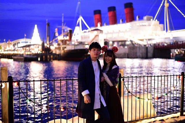 ロマンティック過多！夜景さんぽでXmasのシーを満喫(C) Disney