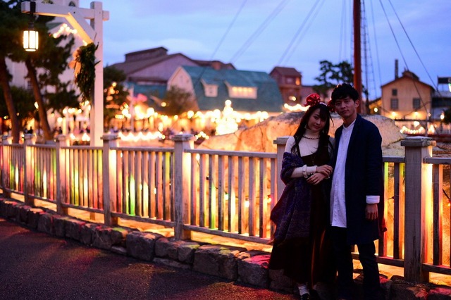 ロマンティック過多！夜景さんぽでXmasのシーを満喫(C) Disney