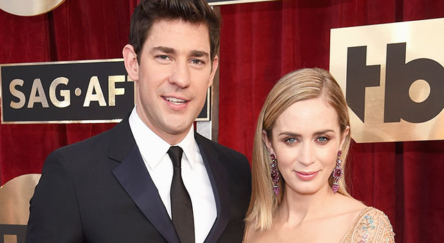 ジョン・クラシンスキー＆エミリー・ブラント-(C)Getty Images