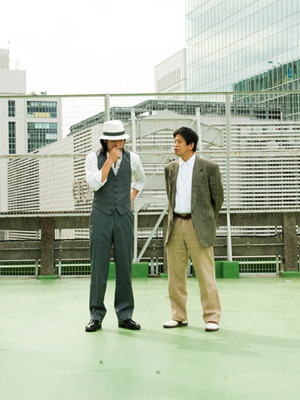 『僕達急行 A列車で行こう』 森田芳光監督×松山ケンイチ　photo：Toru Hiraiwa