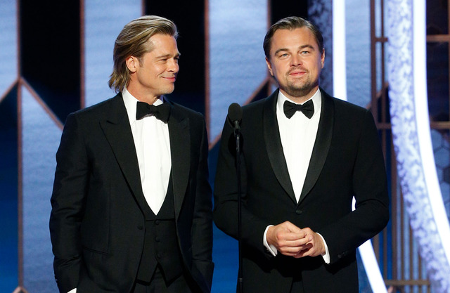ブラッド・ピット&レオナルド・ディカプリオ (C) Getty Images